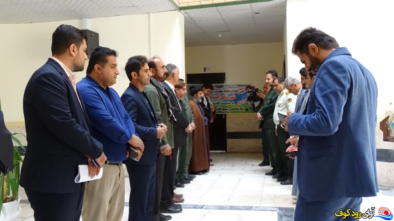 پایگاه بسیج ادارات شهرستان لنده افتتاح شد + گزارش تصویری