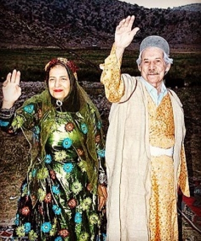 مرحوم داود رشیدی در لباس عشایر